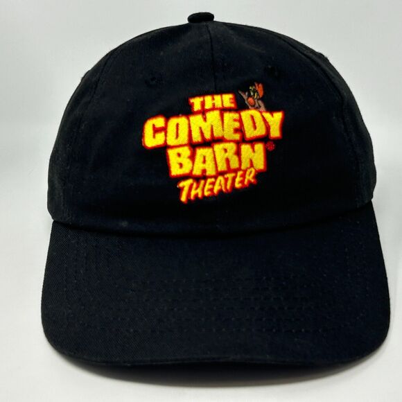 The Comedy Barn Theater Hat Cap Black Pigeon Forge Tennessee Strapback 6 Panel - Picture 10 of 10